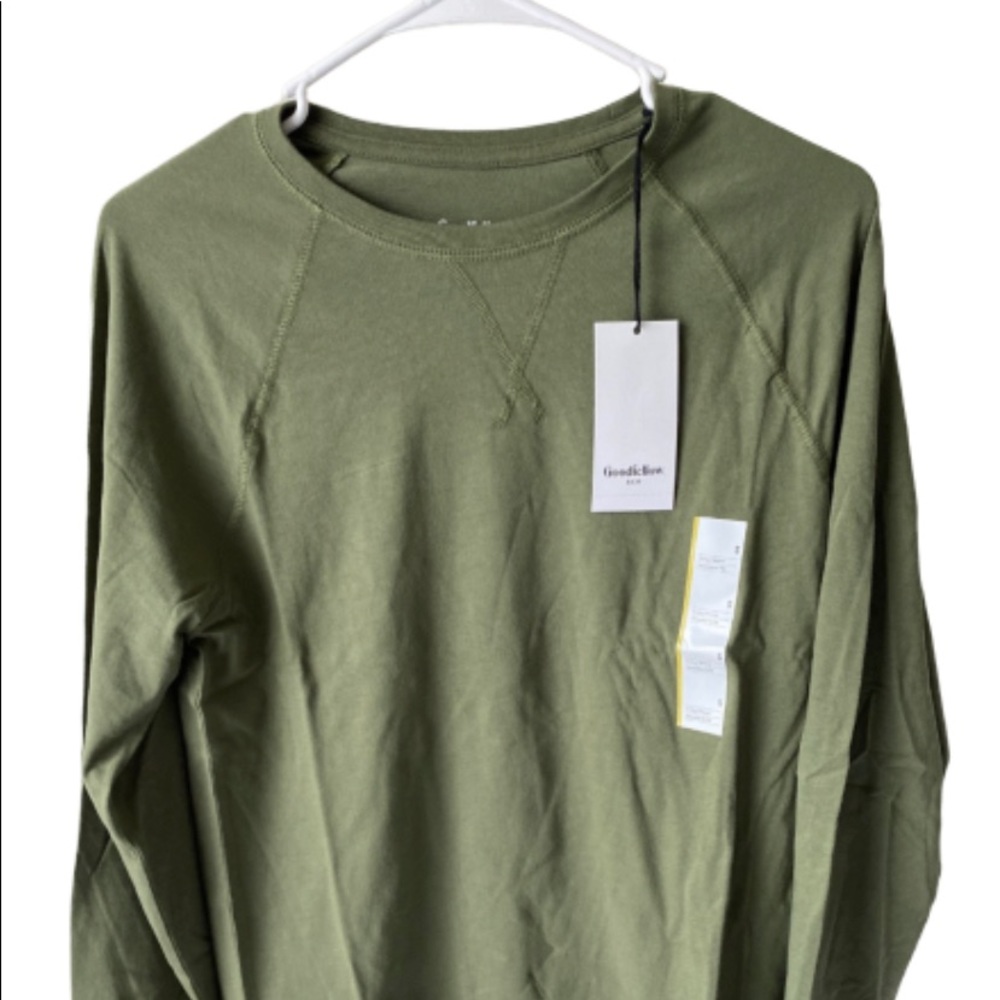 Men's Long Sleeve Shirt Orchid leaf